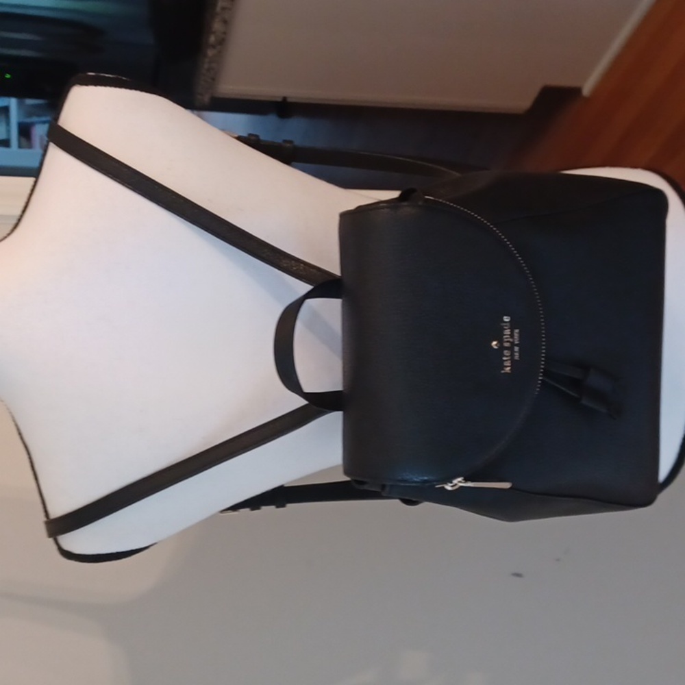 Kate Spade Black Mini Backpack - Like New